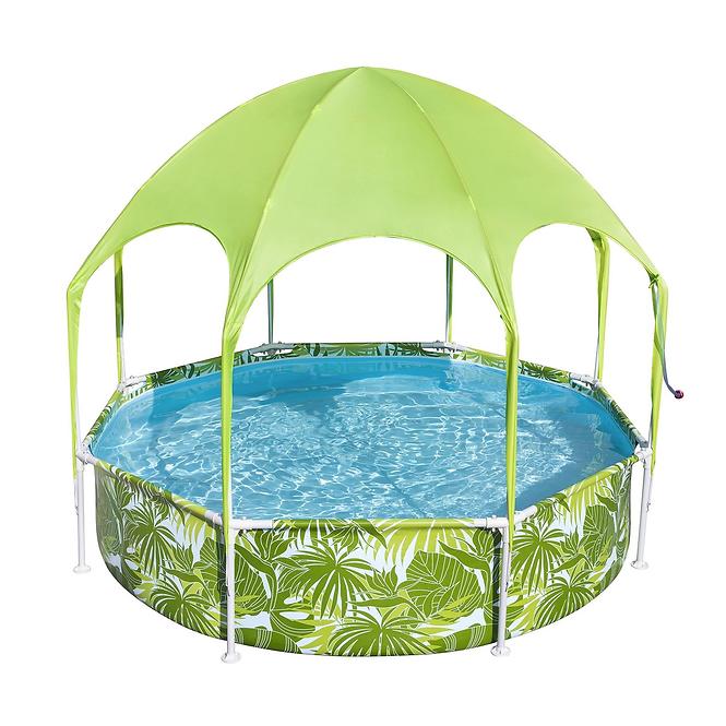 Aufstellpool-Set „Splash-in-Shade“, rund 56432 UV Careful™