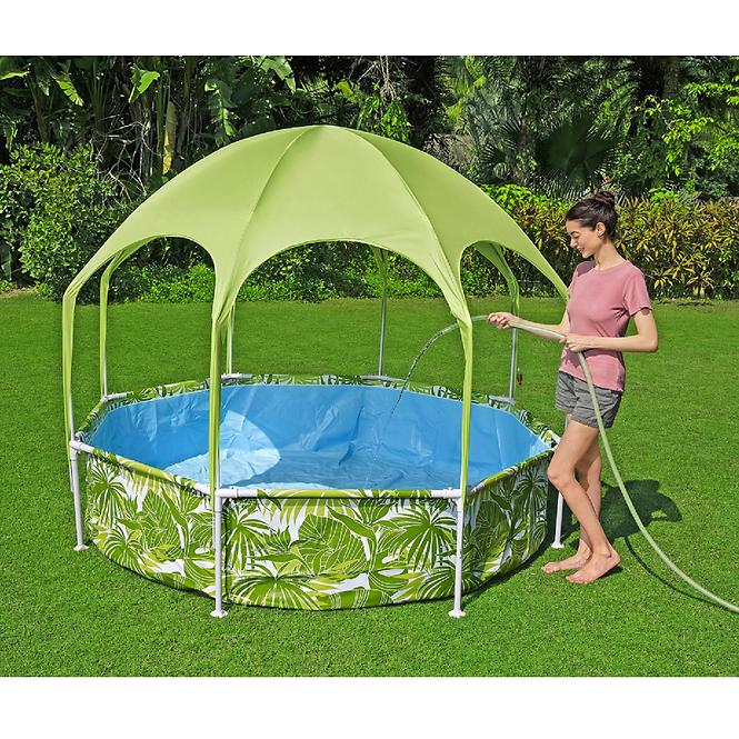 Aufstellpool-Set „Splash-in-Shade“, rund 56432 UV Careful™