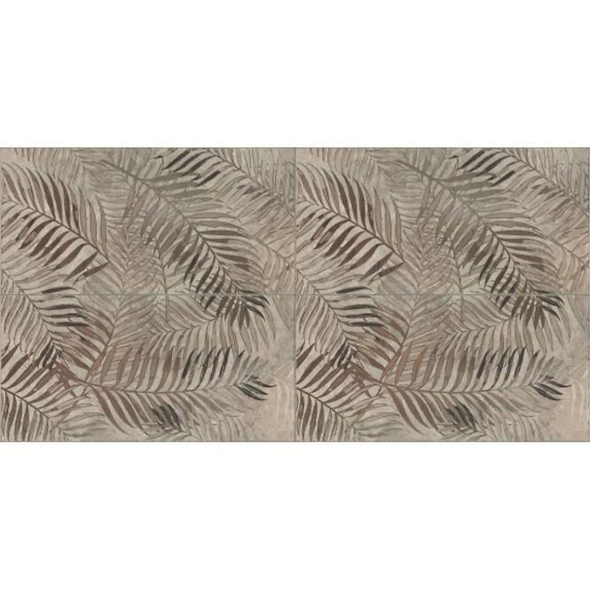 Bodenfliese Decor Wallpapers Palm Bronze 60/120  
