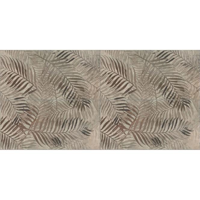 Bodenfliese Decor Wallpapers Palm Bronze 60/120