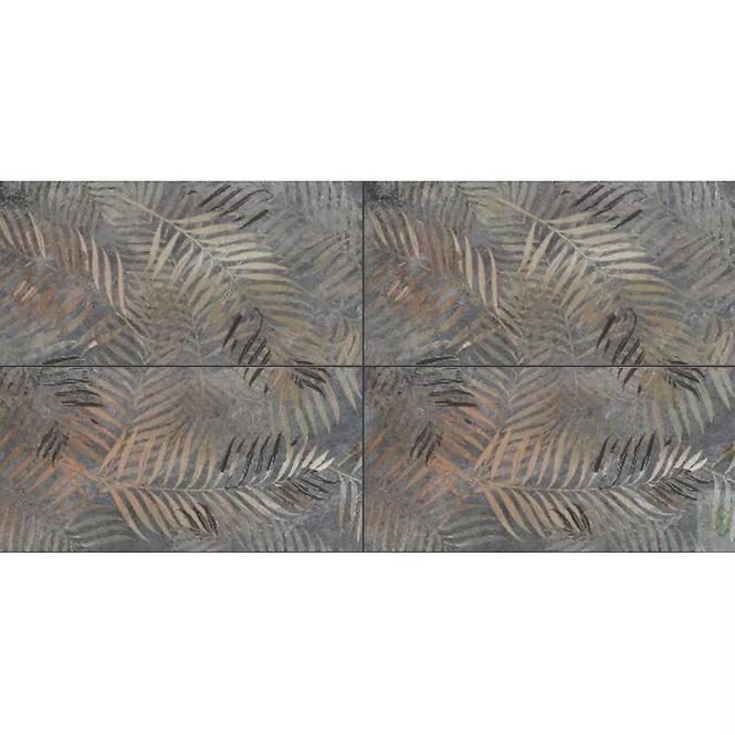 Bodenfliese Decor Wallpapers Palm Golden 60/120 