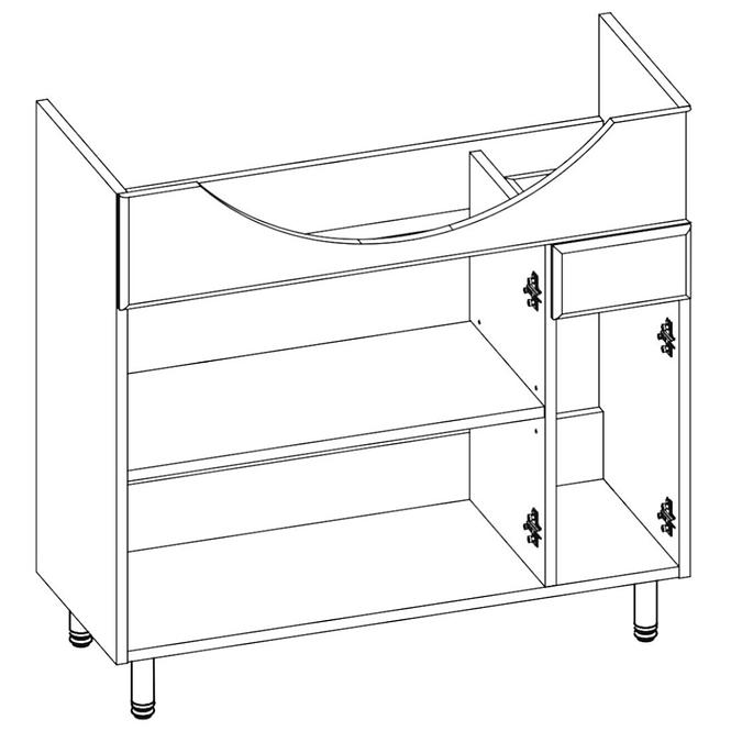 Schrank Armando d75 