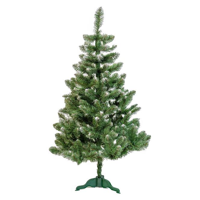 KIEFER WEIHNACHTSBAUM MIT WEIß ENDE 150 cm.