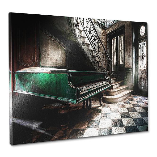 Bild Canvas Silver1 85x113x2,8 EX518 Green Piano