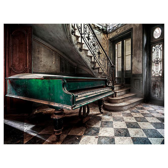 Bild Canvas Silver1 85x113x2,8 EX518 Green Piano