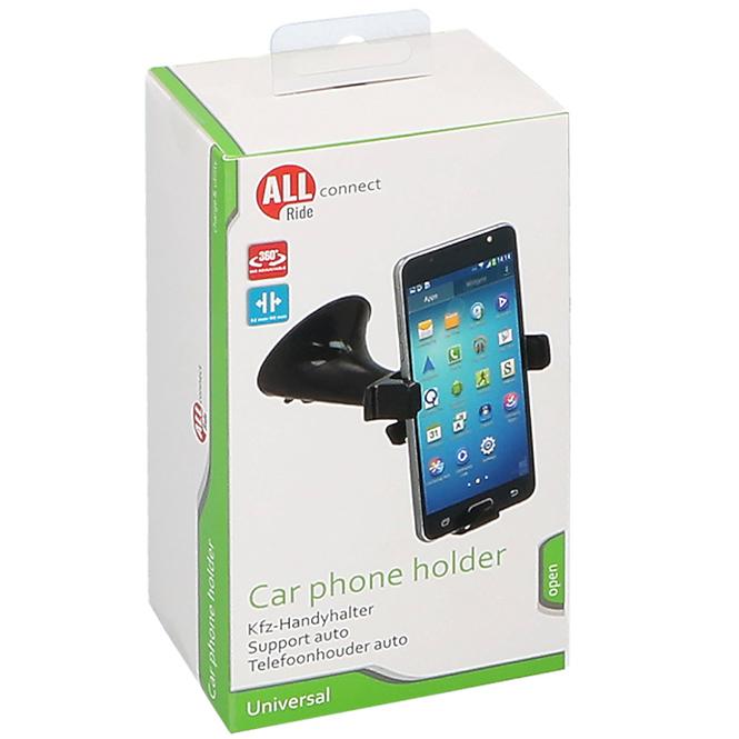 Allride connect griff ttelefonhalter mit saugnapf  55-80 mm
