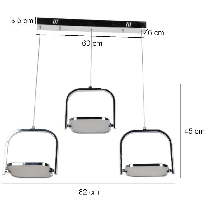 Lampe DELFA LED AS-40W60 LW3