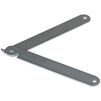 Beschlag für klappsitzbänke 260mm, 1 paar