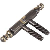 Scharnier o 9x66mm, brünierung, 2 paar