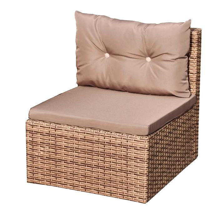 Garten ecksofa 5 teile Holiday karamell