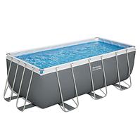 Rechteckiger Pool 4.12x2.01x1.22m 56457 Zubehör