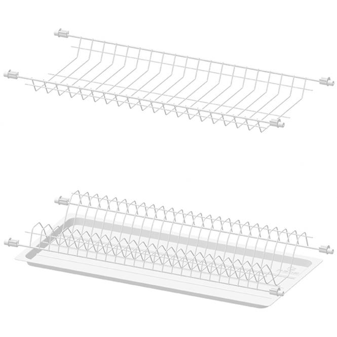 Standard Abtropffläche 1 80 Weiß We06.0427.01.010