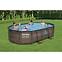 Oval Pool Rattan 4.88x3.05x1.07m rattan 56946 Zubehör,8