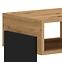Schrank Gloss 55cm Weißer Glanz/Eiche Riviera,5