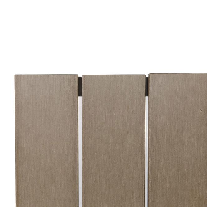 Polywood tisch silber/taupe 150x90cm
