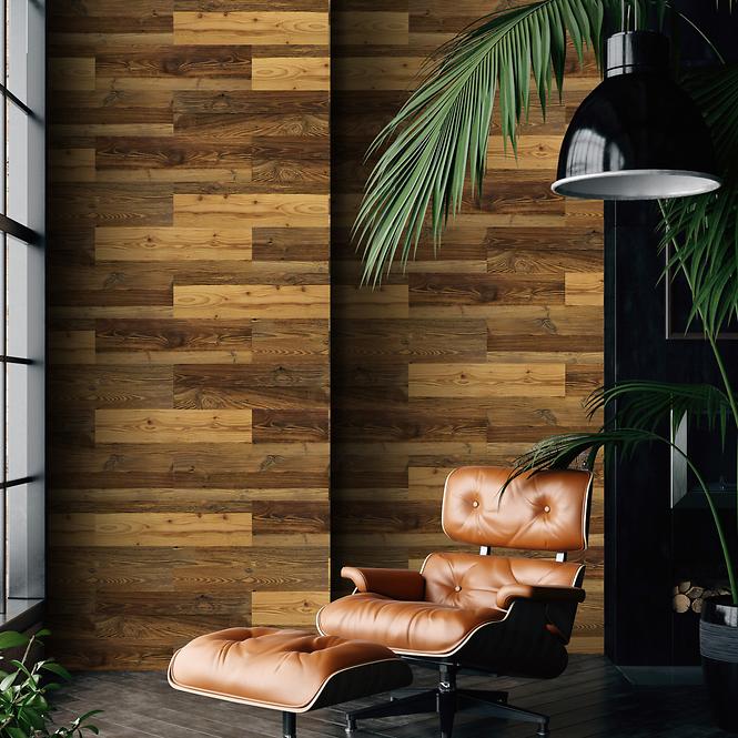Holzwandpaneel  Natural Wood Brown Pack.=0,5M2