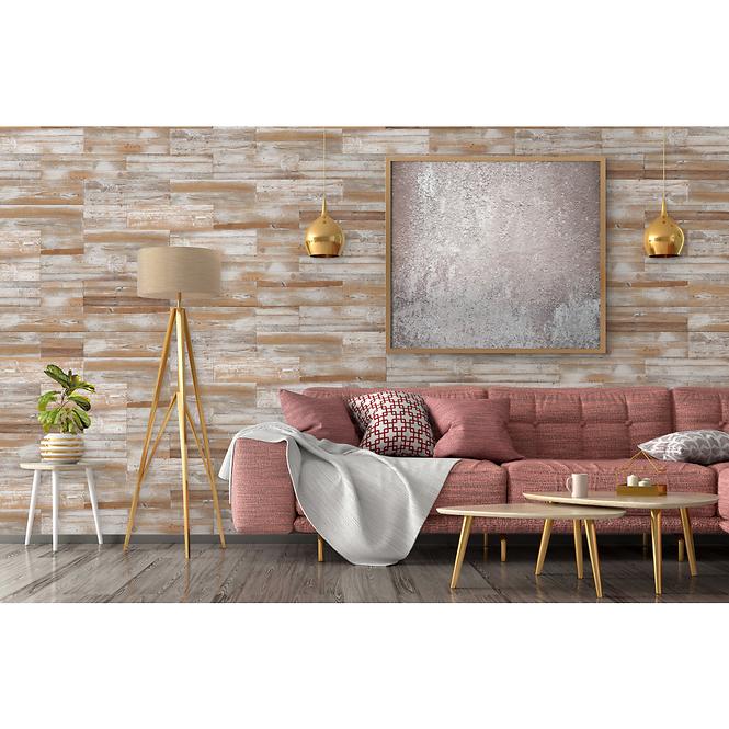 Holzwandpaneel Natural Wood White Pack.=0,5M2