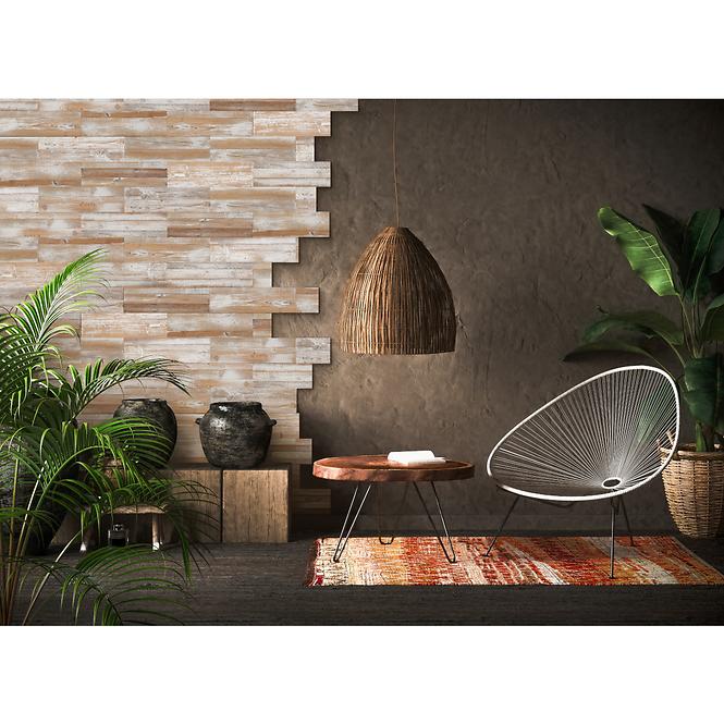 Holzwandpaneel Natural Wood White Pack.=0,5M2