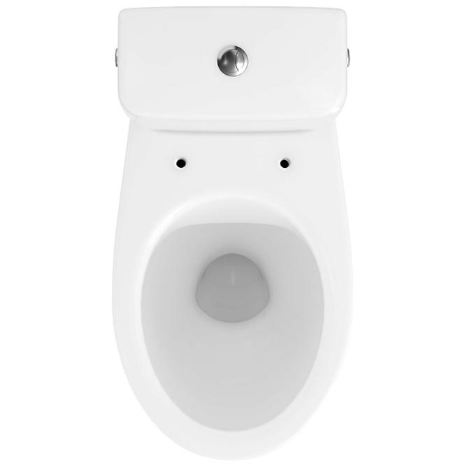 Kompaktes stehendes WC 699 SIMPLE-ON mit Brett W-O