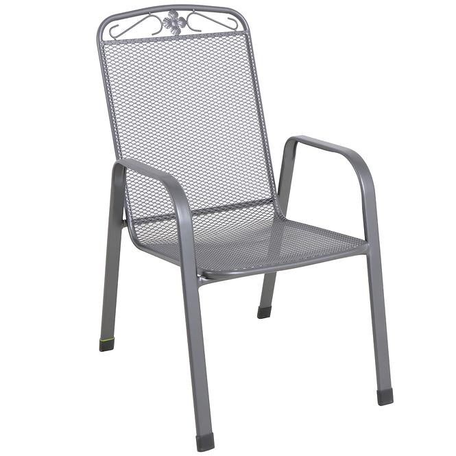 Garten Metallstuhl 57.5x65x92 cm