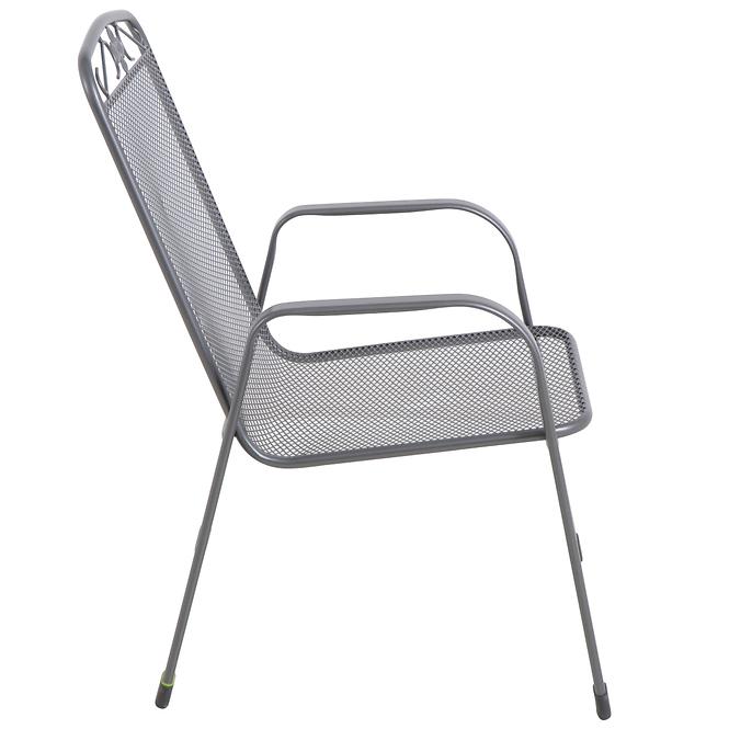 Garten Metallstuhl 57.5x65x92 cm