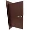 Kamintür für die Einlage 21x21 braun,2
