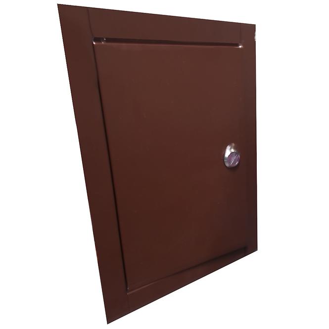 Kamintür für die Einlage 14x21 braun