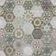 Bodenfliese Patchwork hexagon colour 60/60 REKT.,5