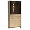 Vitrine Mediolan 92,2cm Board Natural Hikora,4