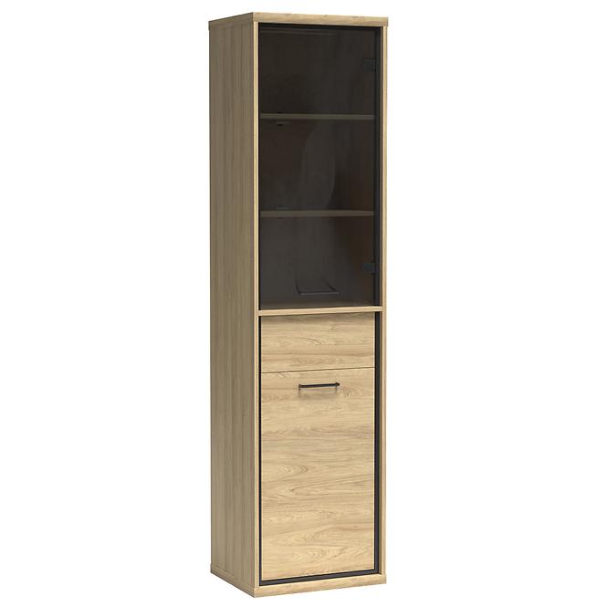 Vitrine Mediolan 49,5cm Natural Hikora, L