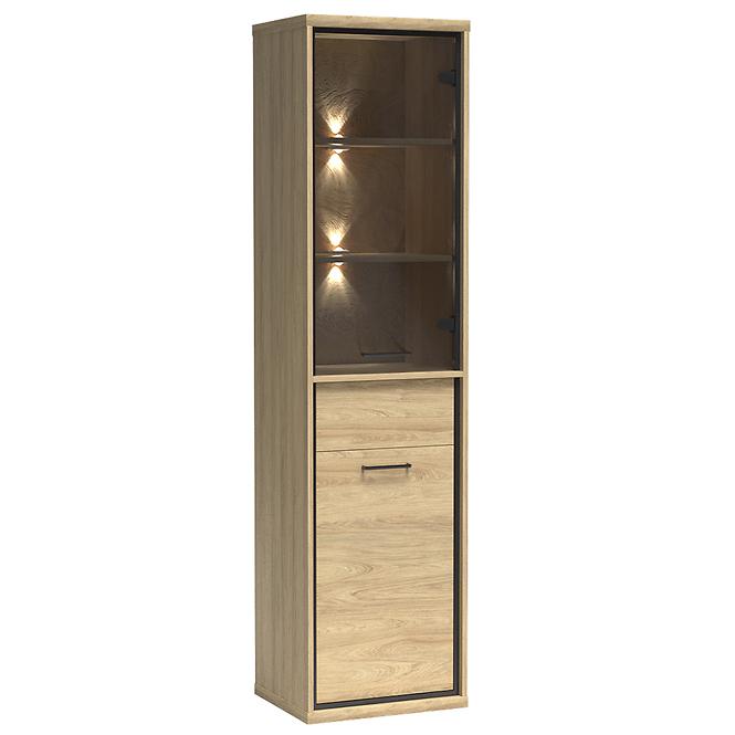 Vitrine Mediolan 49,5cm Natural Hikora, L
