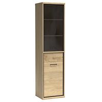 Vitrine Mediolan 49,5cm Board Natural Hikora, L