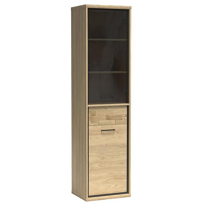 Vitrine Mediolan 49,5cm Board Natural Hikora, L