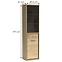 Vitrine Mediolan 49,5cm Board Natural Hikora, L,5