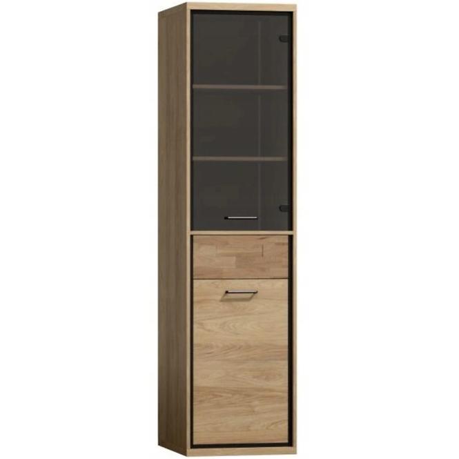 Vitrine Mediolan 49,5cm Board Natural Hikora, P