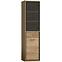 Vitrine Mediolan 49,5cm Board Natural Hikora, P