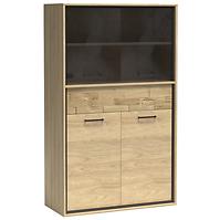 Vitrine Mediolan 92,2cm Board Natural Hikora