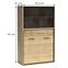 Vitrine Mediolan 92,2cm Board Natural Hikora,5