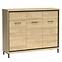 Kommode Mediolan 135cm Natural Hikora,2