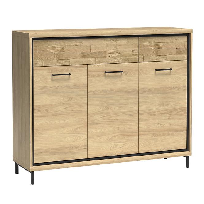 Kommode Mediolan 135cm Board Natural Hikora