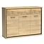 Kommode Mediolan 135cm Board Natural Hikora,3