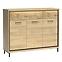 Kommode Mediolan 135cm Board Natural Hikora,4