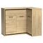 Eckekommode Mediolan 127,5x85cm Natural Hikora