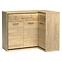 Eckekommode Mediolan 127,5x85cm Board Natural Hikora,3