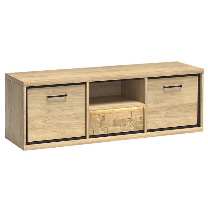 Tv Tisch Mediolan 139cm Board Natural Hikora