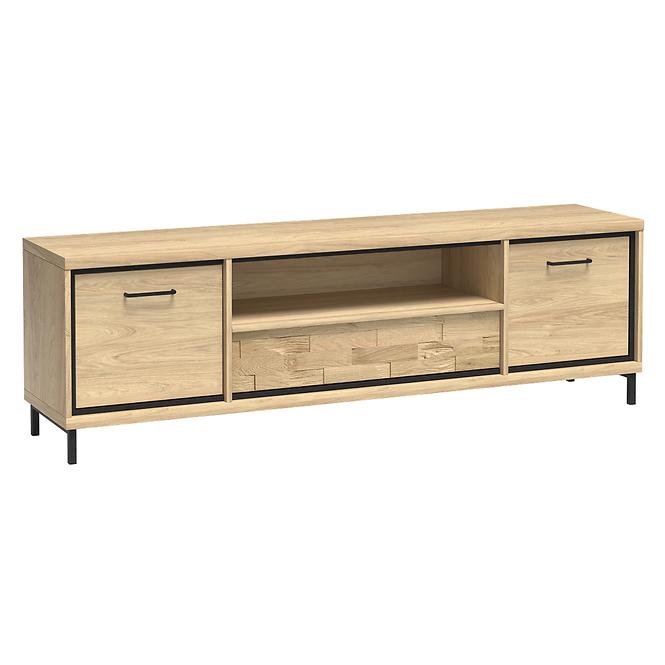 Tv Tisch Mediolan 181cm Board Natural Hikora