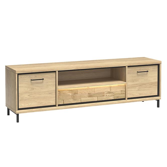 Tv Tisch Mediolan 181cm Board Natural Hikora