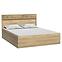 Bett Mediolan 160cm Broad Natural Hikora