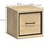 Nachttisch Mediolan 40cm Natural Hikora,3