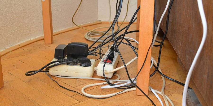 Wie maskiert man Kabel mit Abdeckungen?